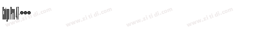 Coign Pro 47字体转换 Coign Pro 47字体转换